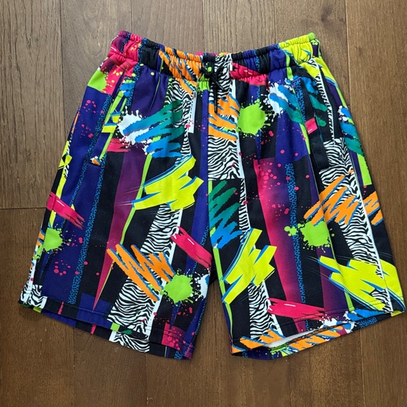 Reason Other - Reason Men's Neon Graphic Shorts - Black, Blue, Neon Green, Pink, Orange